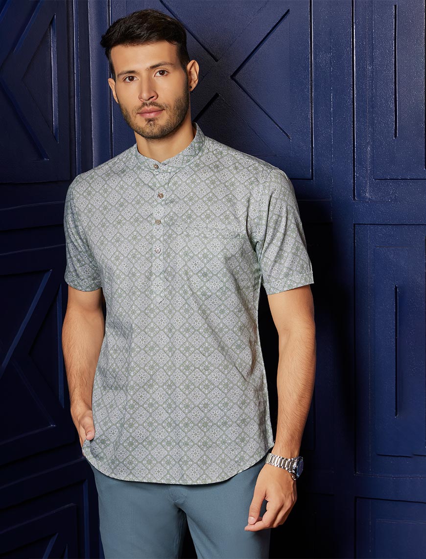 Jodhupuri Shirt Leghth Top - 1205